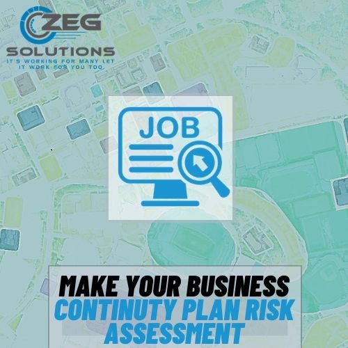 Business continuity plan risk assessment