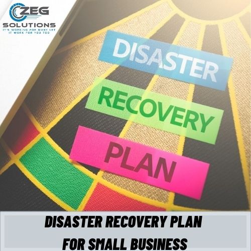 Disaster recovery plan for small business